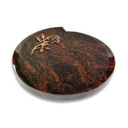 Grabstein Baroque/Aruba Rose 6 (Bronze)