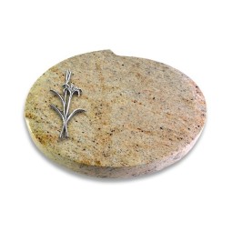 Grabstein Baroque/New-Kashmir Lilienzweig (Alu)