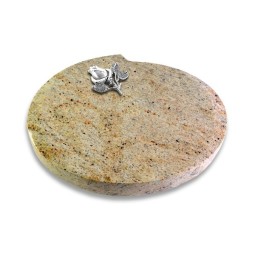 Grabstein Baroque/New-Kashmir Rose 3 (Alu)