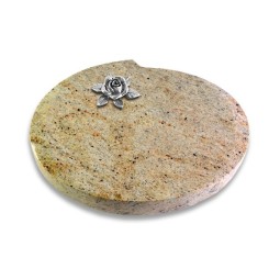 Grabstein Baroque/New-Kashmir Rose 4 (Alu)