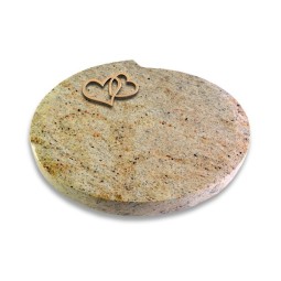 Grabstein Baroque/New-Kashmir Herzen (Bronze)