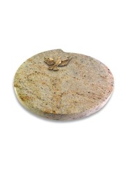 Grabstein Baroque/New-Kashmir Taube (Bronze)