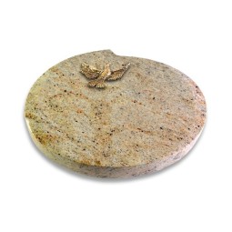 Grabstein Baroque/New-Kashmir Taube (Bronze)