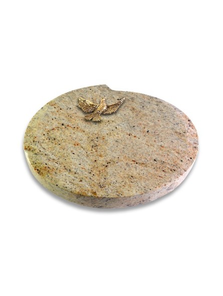 Grabstein Baroque/New-Kashmir Taube (Bronze)