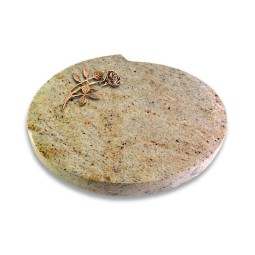 Grabstein Baroque/New-Kashmir Rose 5 (Bronze)