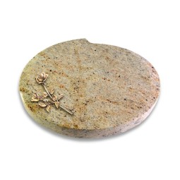 Grabstein Baroque/New-Kashmir Rose 10 (Bronze)