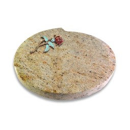 Grabstein Baroque/New-Kashmir Rose 2 (Color)