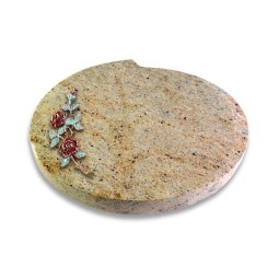 Grabstein Baroque/New-Kashmir Rose 3 (Color)