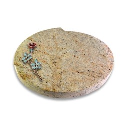 Grabstein Baroque/New-Kashmir Rose 4 (Color)