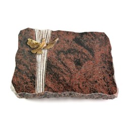 Grabplatte Aruba Strikt Taube (Bronze)