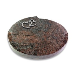 Grabstein Baroque/Paradiso Herzen (Alu)