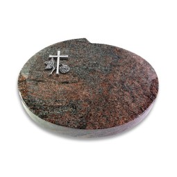 Grabstein Baroque/Paradiso Kreuz 1 (Alu)