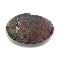 Grabstein Baroque/Paradiso Lilienzweig (Alu)