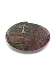 Grabstein Baroque/Paradiso Baum 2 (Bronze)