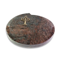 Grabstein Baroque/Paradiso Baum 2 (Bronze)