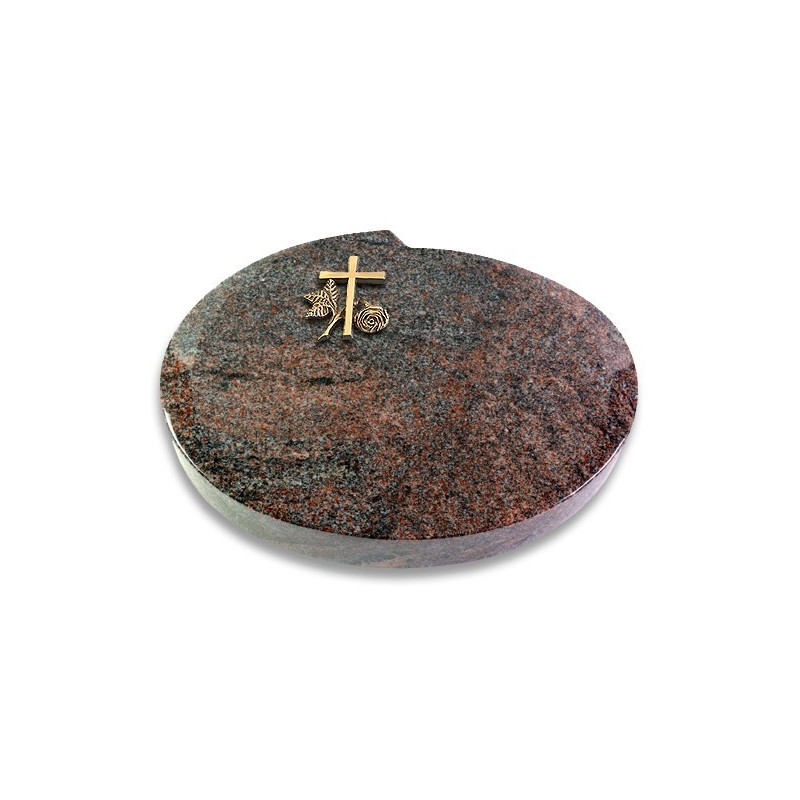 Grabstein Baroque/Paradiso Kreuz 1 (Bronze)