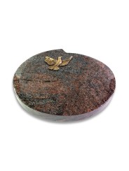 Grabstein Baroque/Paradiso Taube (Bronze)
