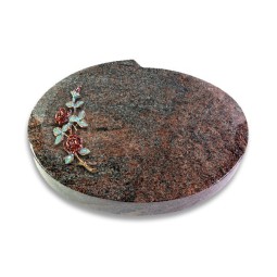 Grabstein Baroque/Paradiso Rose 3 (Color)