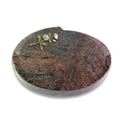 Grabstein Baroque/Paradiso Rose 8 (Color)