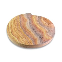 Grabstein Baroque/Rainbow (ohne Ornament)