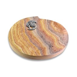 Grabstein Baroque/Rainbow Baum 1 (Alu)