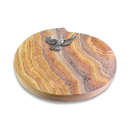 Grabstein Baroque/Rainbow Taube (Alu)