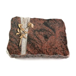 Grabplatte Aruba Strikt Rose 10 (Bronze)