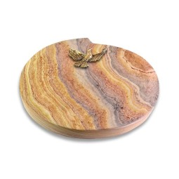 Grabstein Baroque/Rainbow Taube (Bronze)