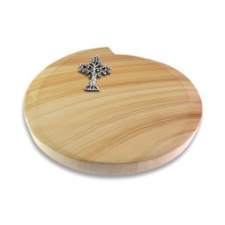 Grabstein Baroque/Woodland Baum 2 (Alu)