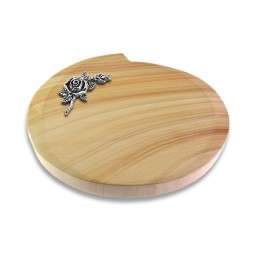 Grabstein Baroque/Woodland Rose 1 (Alu)