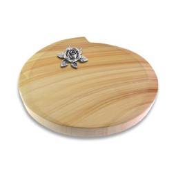 Grabstein Baroque/Woodland Rose 4 (Alu)