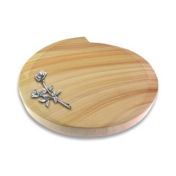 Grabstein Baroque/Woodland Rose 10 (Alu)