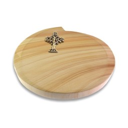 Grabstein Baroque/Woodland Baum 2 (Bronze)