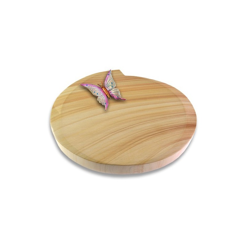 Grabstein Baroque/Woodland Papillon 1 (Color)