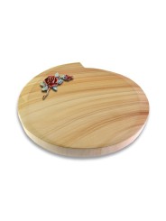 Grabstein Baroque/Woodland Rose 1 (Color)