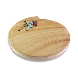 Grabstein Baroque/Woodland Rose 2 (Color)