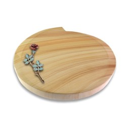 Grabstein Baroque/Woodland Rose 4 (Color)