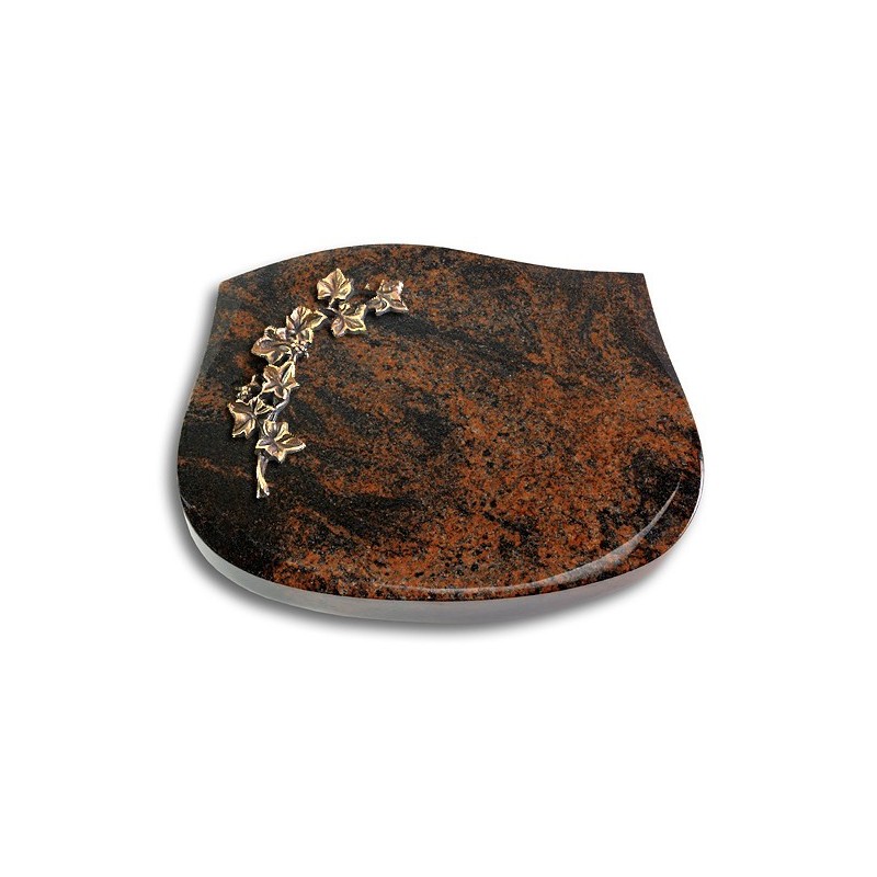 Grabstein Cassiopeia/Aruba Efeu (Bronze)