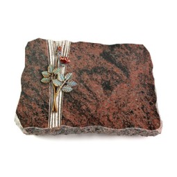 Grabplatte Aruba Strikt Rose 5 (Color)