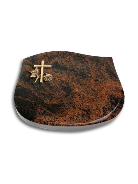 Grabstein Cassiopeia/Aruba Kreuz 1 (Bronze)
