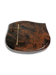 Grabstein Cassiopeia/Aruba Kreuz 2 (Bronze)