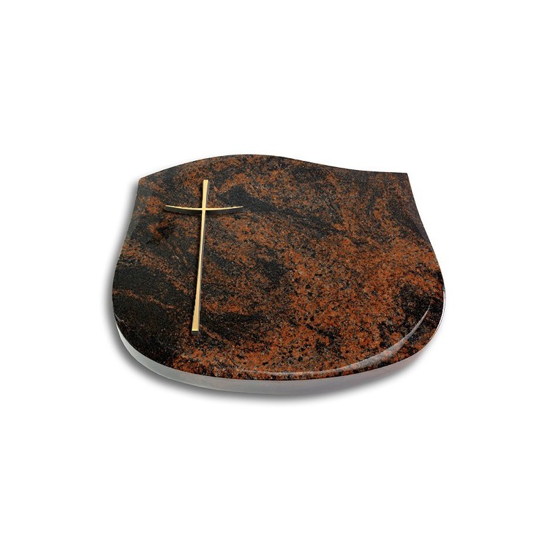Grabstein Cassiopeia/Aruba Kreuz 2 (Bronze)