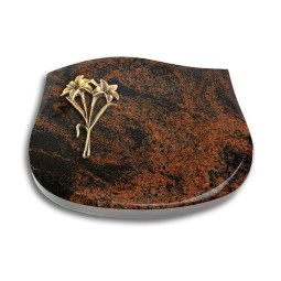 Grabstein Cassiopeia/Aruba Lilie (Bronze)