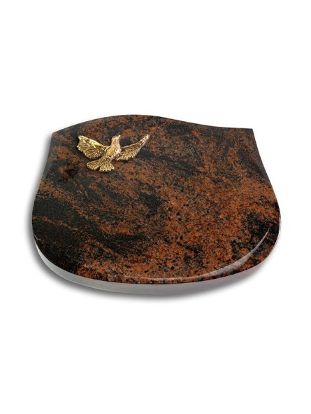 Grabstein Cassiopeia/Aruba Taube (Bronze)