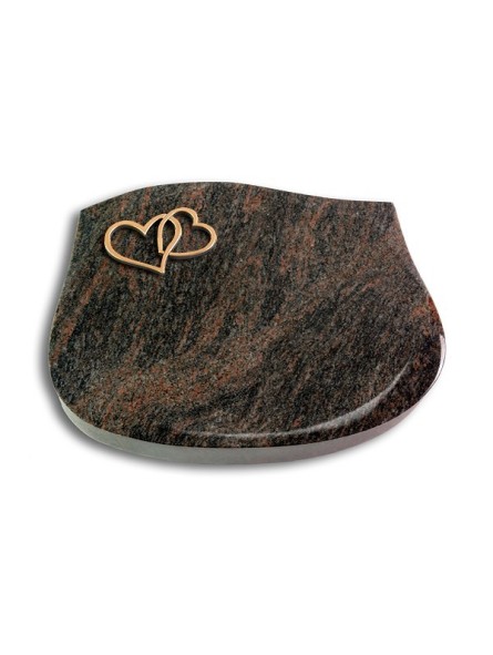 Grabstein Cassiopeia/Himalaya Herzen (Bronze)