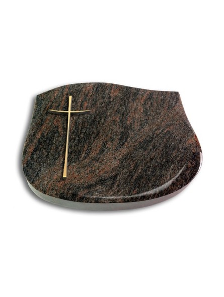 Grabstein Cassiopeia/Himalaya Kreuz 2 (Bronze)