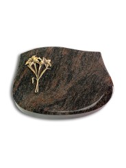 Grabstein Cassiopeia/Himalaya Lilie (Bronze)