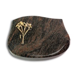 Grabstein Cassiopeia/Himalaya Lilie (Bronze)