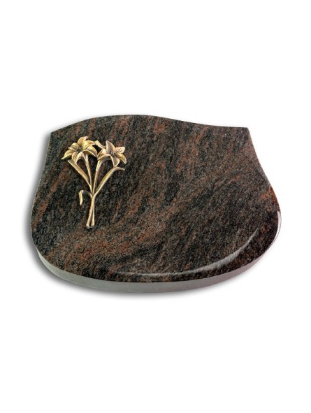 Grabstein Cassiopeia/Himalaya Lilie (Bronze)
