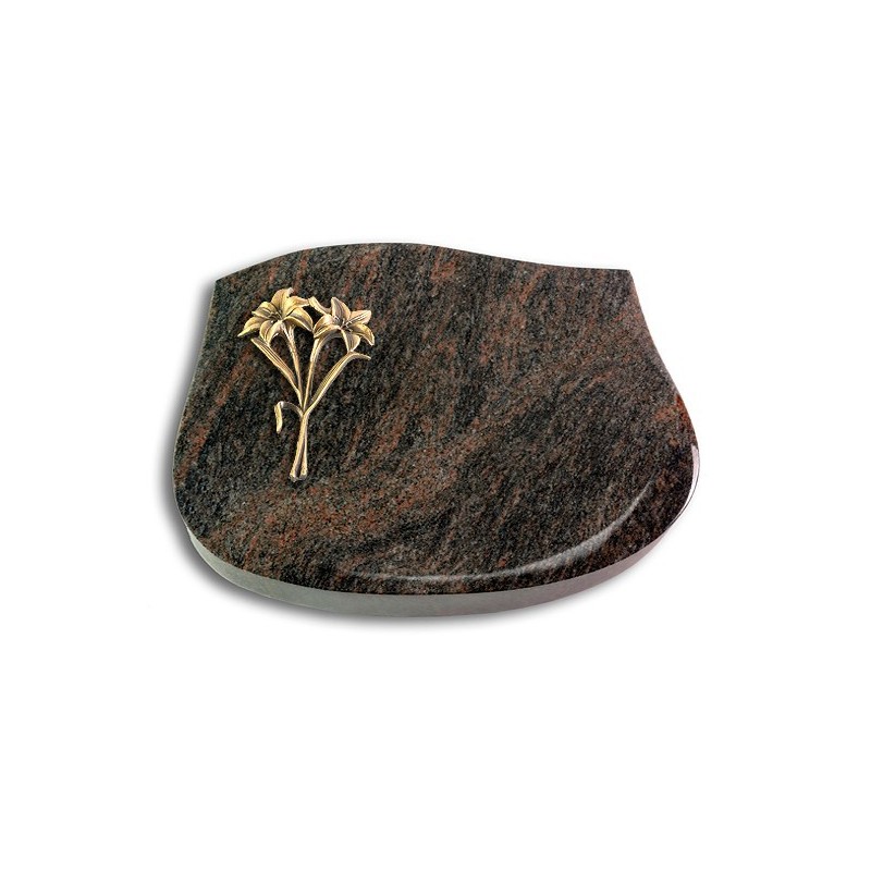 Grabstein Cassiopeia/Himalaya Lilie (Bronze)